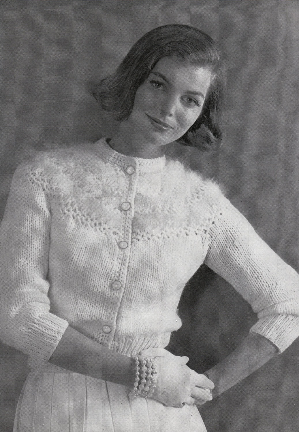 Angora Cardigan - Etsy