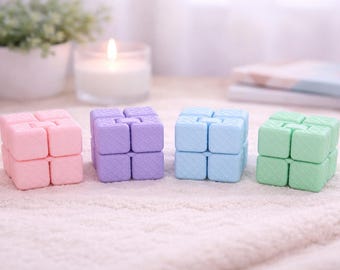 Infinity Cube Fidget Toy, Folding Stress Relief, ADHD Focus Aid, Desk ASMR Toy