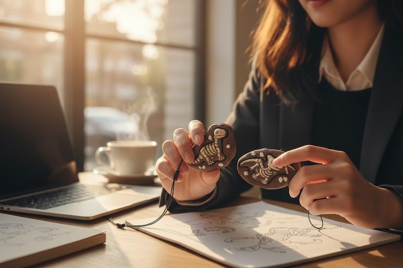 Peut inclure: Une tasse en c&eacute;ramique blanche avec une anse noire et le texte "But First, Coffee" en noir, dans une police manuscrite. La tasse est pos&eacute;e sur une surface blanche.