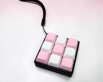 Keyboard Fidget Clicker, ASMR Desk Toy, 3D Printed Clicky Cloud Co.