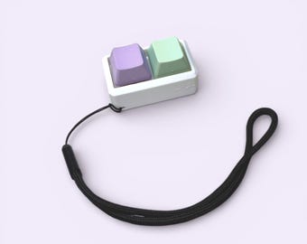 2 Keycap Fidget Clicker | Mechanical Keyboard Switch Toy, Desk Accessory