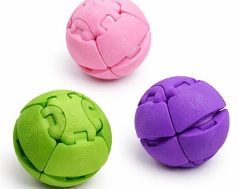 Zorbles Fidget Toy: Pocket Stress Relief, ADHD Focus Aid, Sensory Play Keychain Accessory