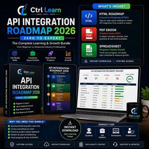 Dev Career Bundle | Shopify API DevOps Bug Fixing Roadmaps | Beginner to Expert Coding Career Guide PDF | Freelance Developer Kit image 9