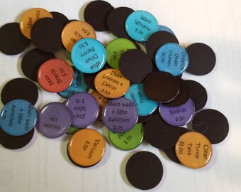 50 piece Chore Magnets