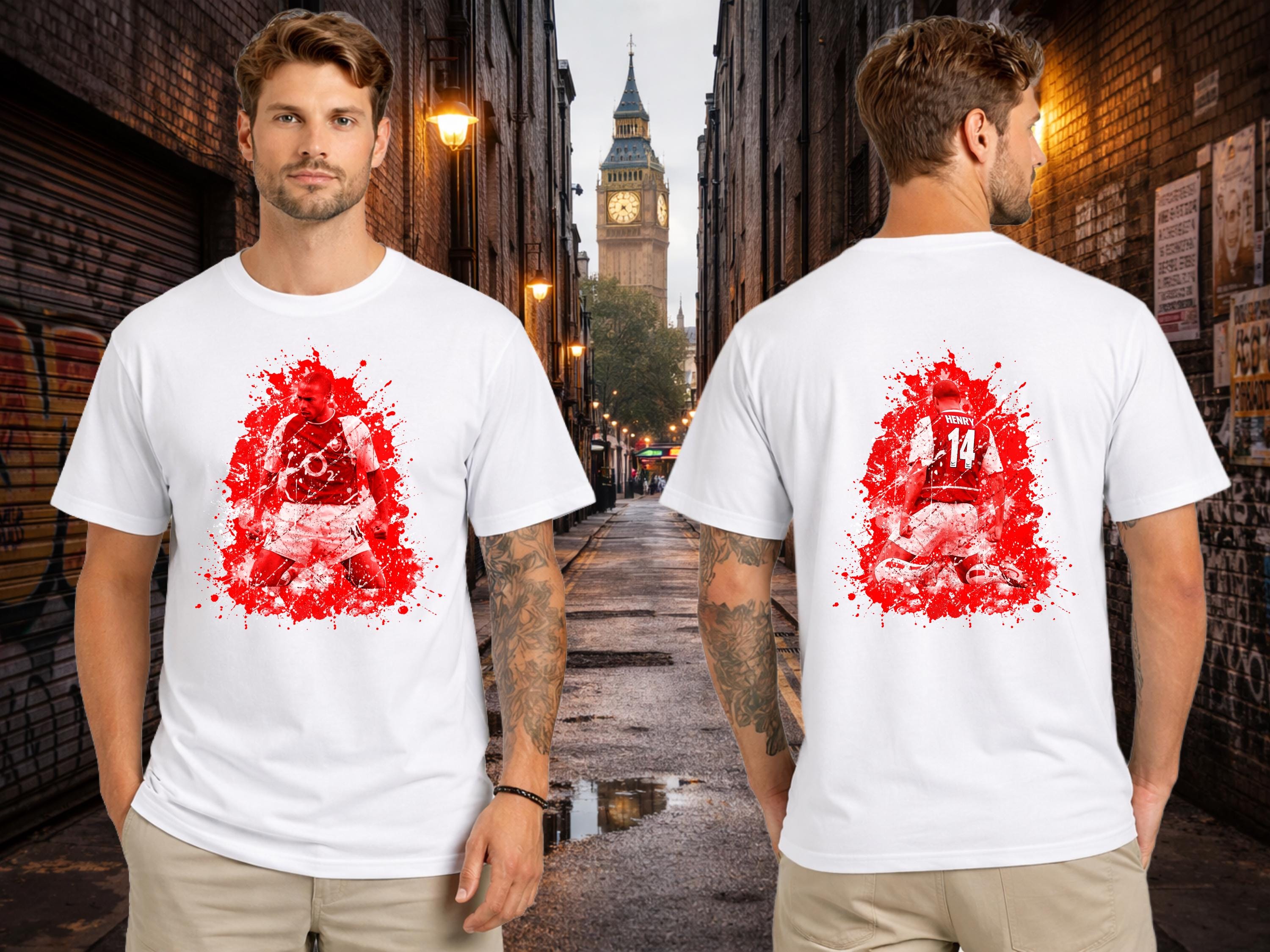 Thierry Henry Graphic Shirt - Etsy