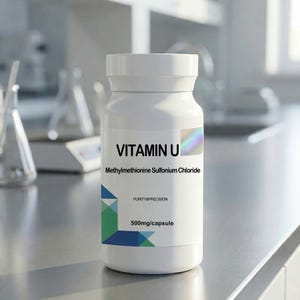 Suplemento de vitamina U 500 mg, cloruro de metilmetionina sulfonio