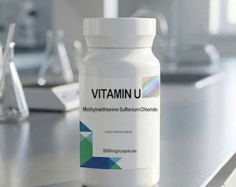 Suplemento de vitamina U 500 mg, cloruro de metilmetionina sulfonio