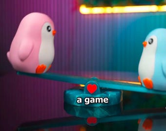Hucha con forma de paloma balancín / Juego de ahorro interactivo para niños y parejas