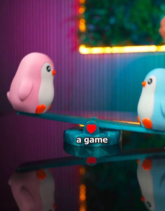 Interactive Saving Bank Game | Pigeon Seesaw Coin Bank | Fun Money Saving Challenge | Family Savings Game | Kids & Couples Gift