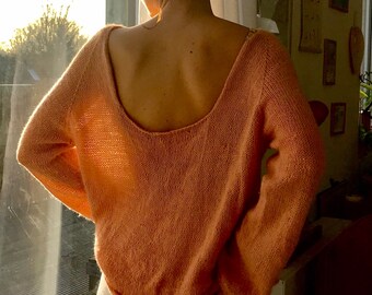 open arm sweater