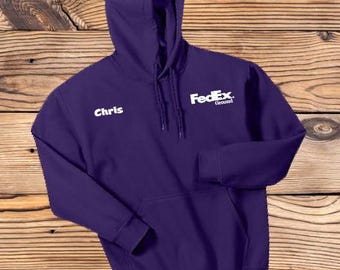 Personalized FEDEX Hoodie (Ground, Express, Freight)