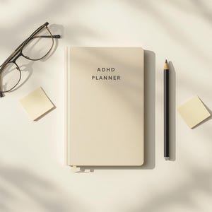 ADHD Planner Printable PDF | Daily Routine, Focus & Organization Journal for Adults | Instant Download