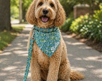 Collare personalizzato per cani, collare per animali domestici inciso, fatto a mano, regalo per la mamma di un cane, collare per cuccioli personalizzato, collare resistente per cani, accessori per animali domestici, bandana personalizzata
