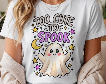 Cute Halloween Ghost PNG