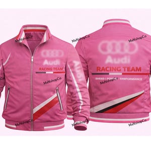 Pink Racing Team Softshell Jacket | Women's Sportswear Style