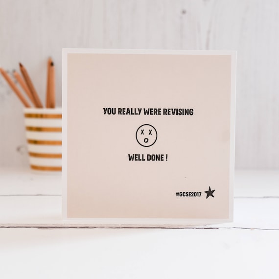 Personalised Exam Congratulations Card