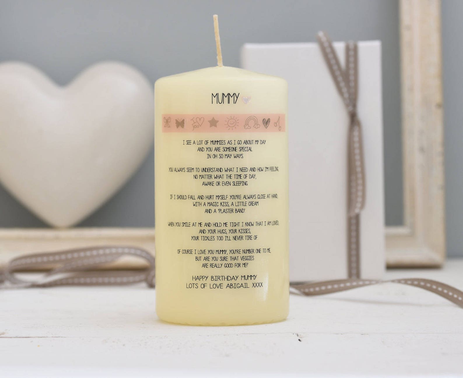 Personalised Candle For Mummy Candle Gift for Mummy Candle Etsy