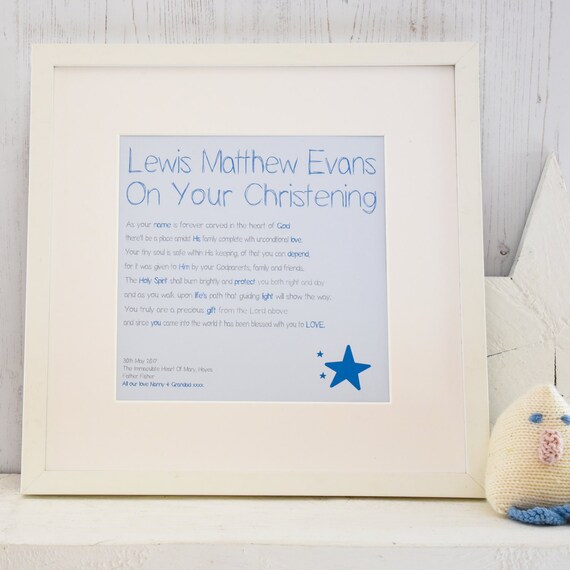 naming day gifts for a boy