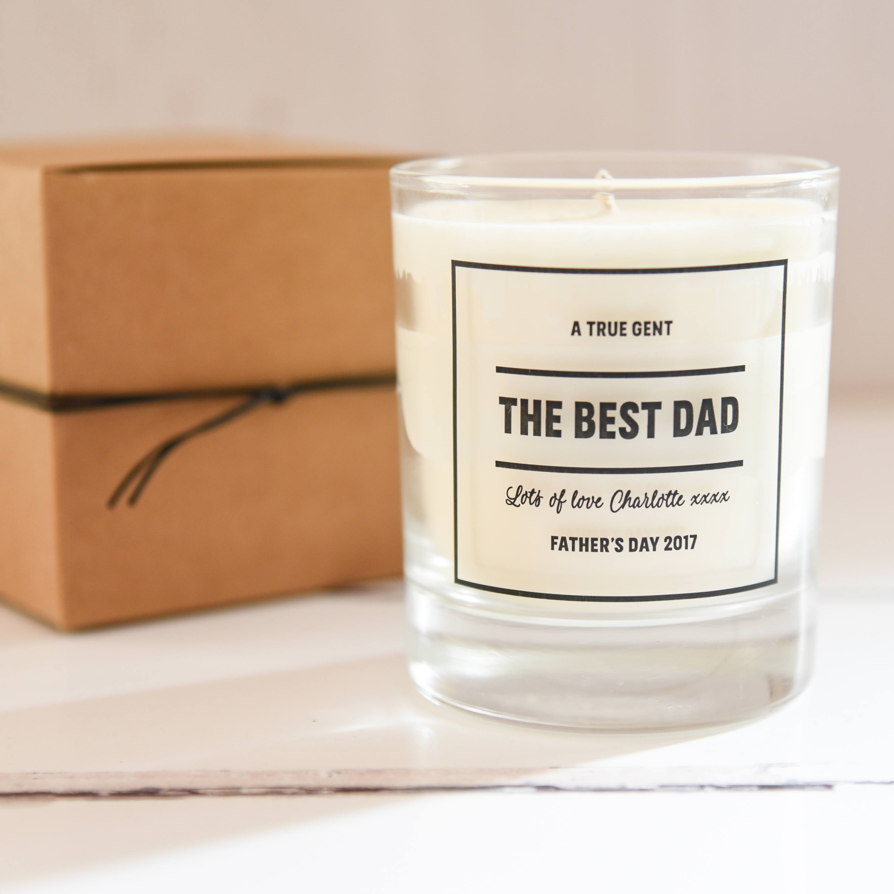 Personalised Fragranced Candle for Dad Gift For Dad Fathers Etsy