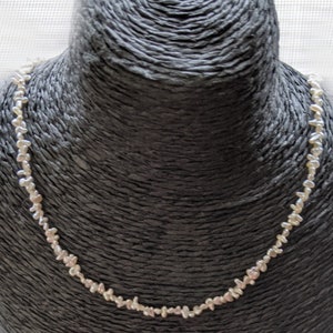 Keshi Pearls - Japanese Akoya Saltwater Keshi Pearls - Natural Color Iridescent Silver Full 16&quot; Strand - 100% Nacre - 110 Pearls per Strand