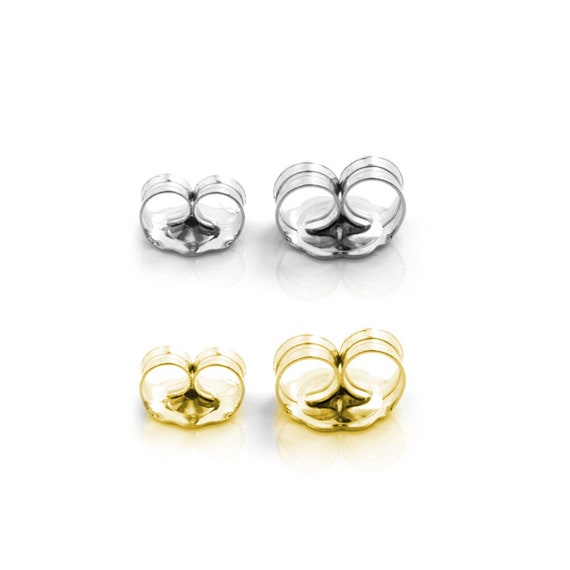 Boucles D'oreilles Clous Perles Keshi Pétale Argent 925 - Marque Rose-Mimosa, Neuf Avec étiquettes