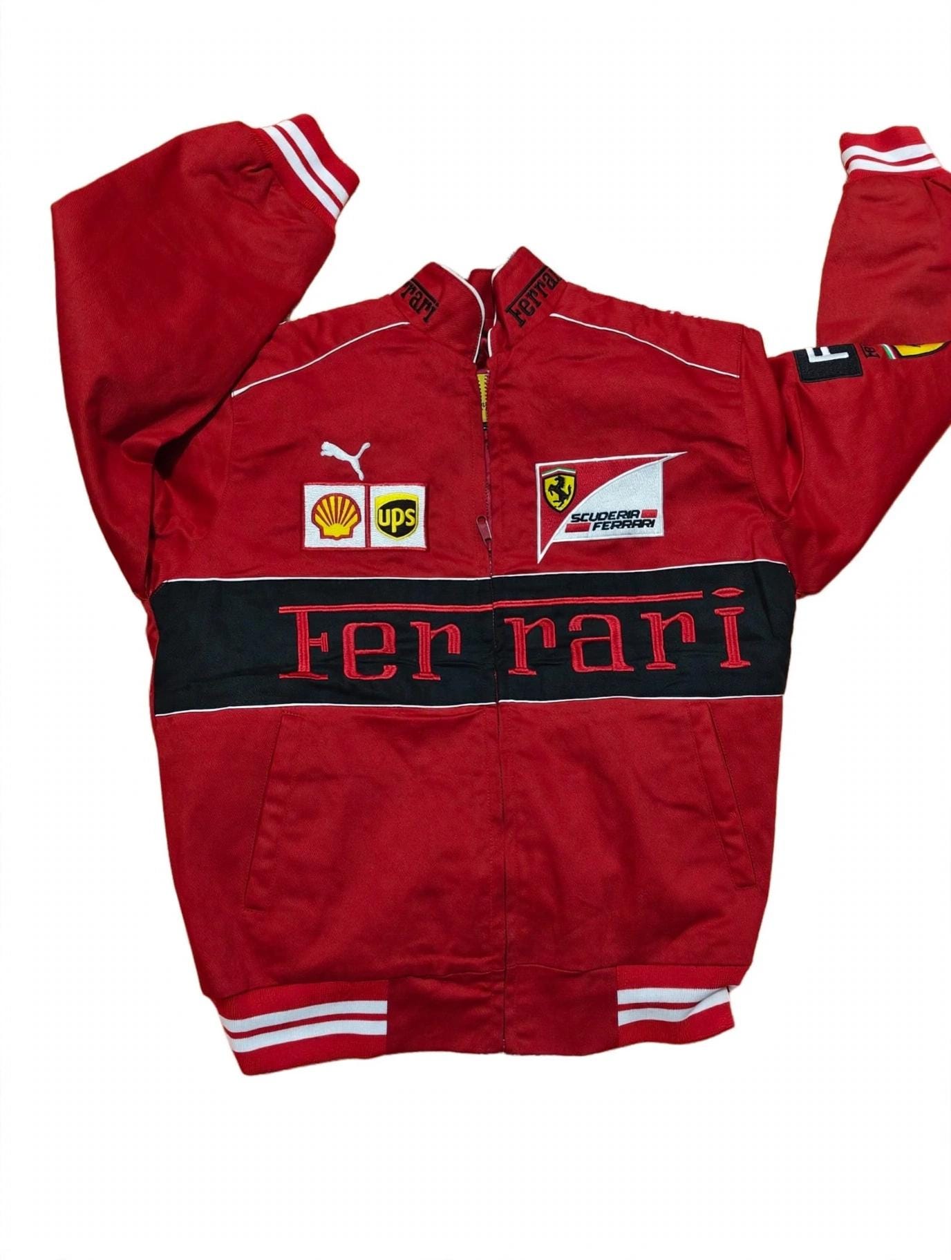 Red Ferrari Jacket - Etsy