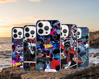 Nightcrawler X-Men mobilskal, TPU gelskydd för iPhone, Samsung, Pixel