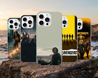 Thunderbolts Phone Case Antihero Cover for iPhone 17Pro, 16, 15, 14, 13, 12, Samsung S26, S25, S24, S23Fe, A16, A56, Pixel 10, 9Pro
