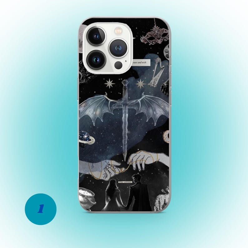 Acotar Velaris Phone Case, TPU Gel Cover For iPhone, Samsung, Pixel 1