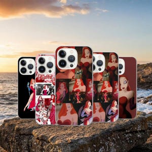Jessica Rabbit Cartoon Handyhülle, TPU Gel Cover Für iPhone, Samsung, Pixel