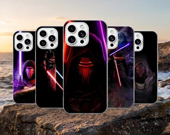 Darth Revan Star Wars-telefonskal, TPU-gelfodral för iPhone, Samsung, Pixel