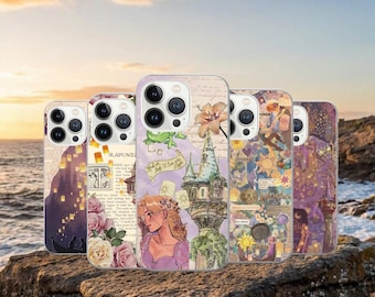 Tangled Rapunzel Phone Case, TPU Gel Cover For iPhone, Samsung, Pixel