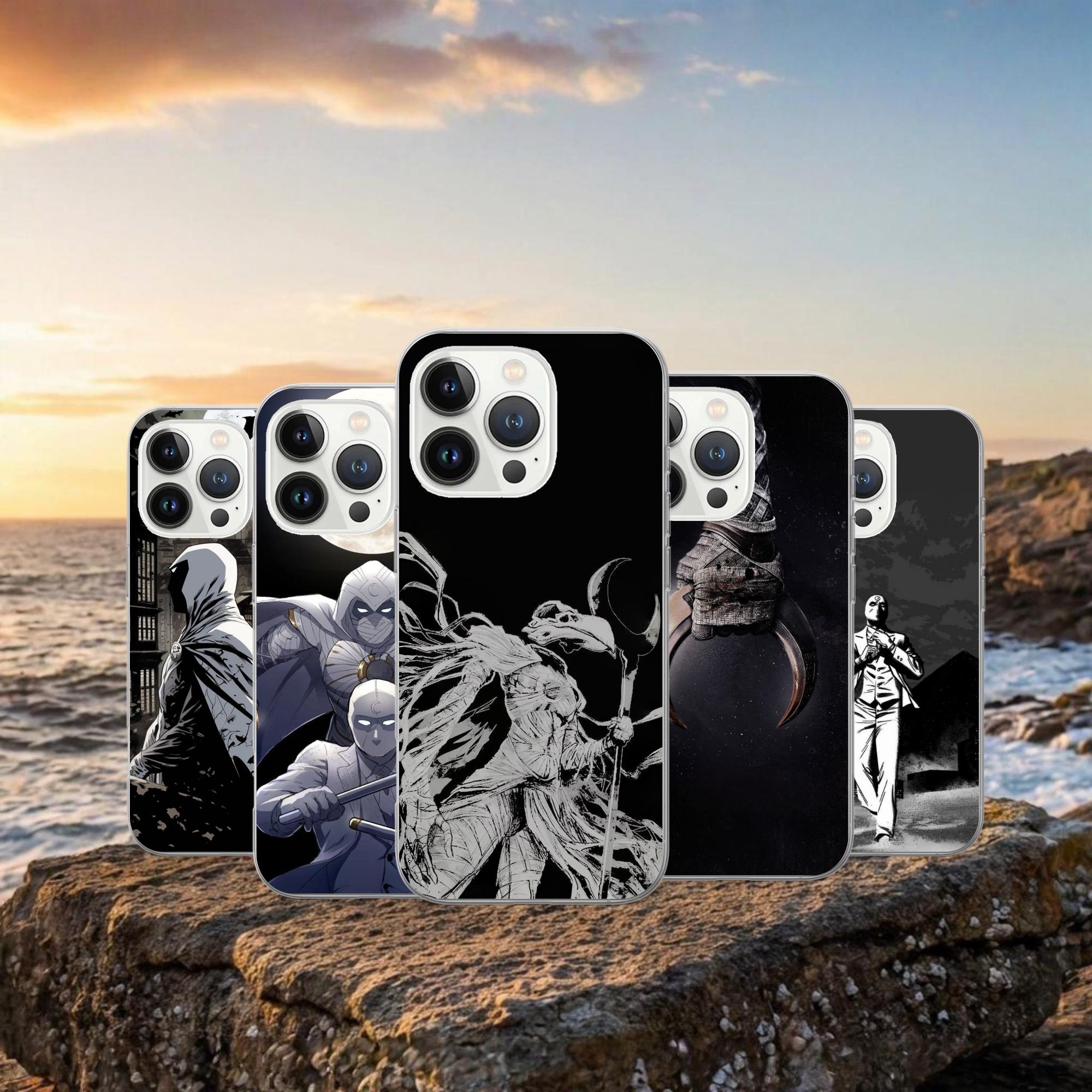 Custodia Per IPhone XR Con Design Marvel Moon Knight E Mr. Knight, Stile Carte Da Gioco, Pratica E Originale. - 2