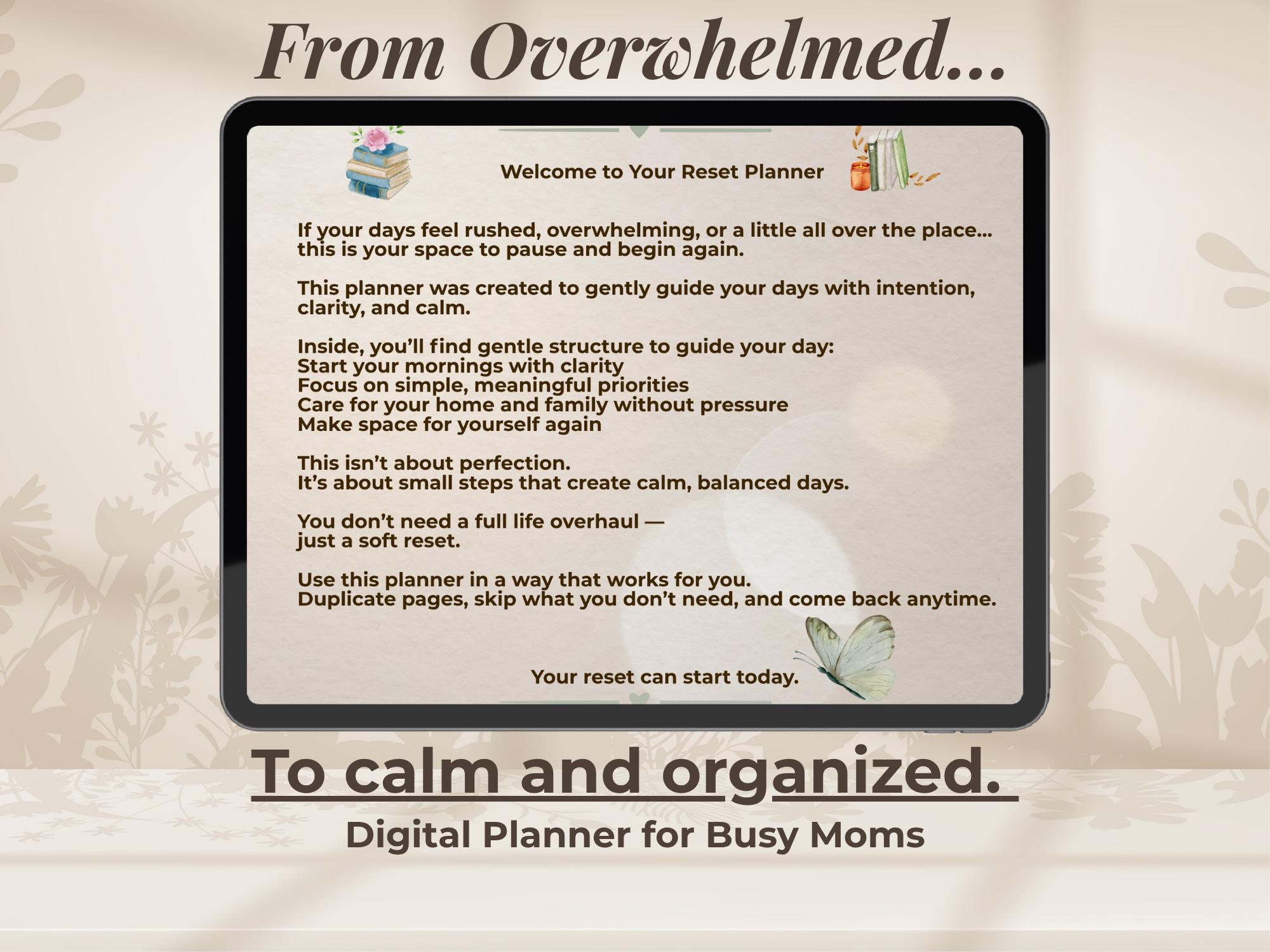 Soft Life Planner Bundle | Busy Mom Digital Journal, 30-day Challenge ...
