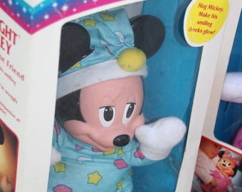 Mickey, Nightlight, Toy, Lighted Toy, Disney Toys, Christmas Gift, Collectible Dolls