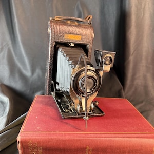 Ansco, Accordian  Camera, 1920s, Photography Prop, Old Camera, Wedding Photo Booth