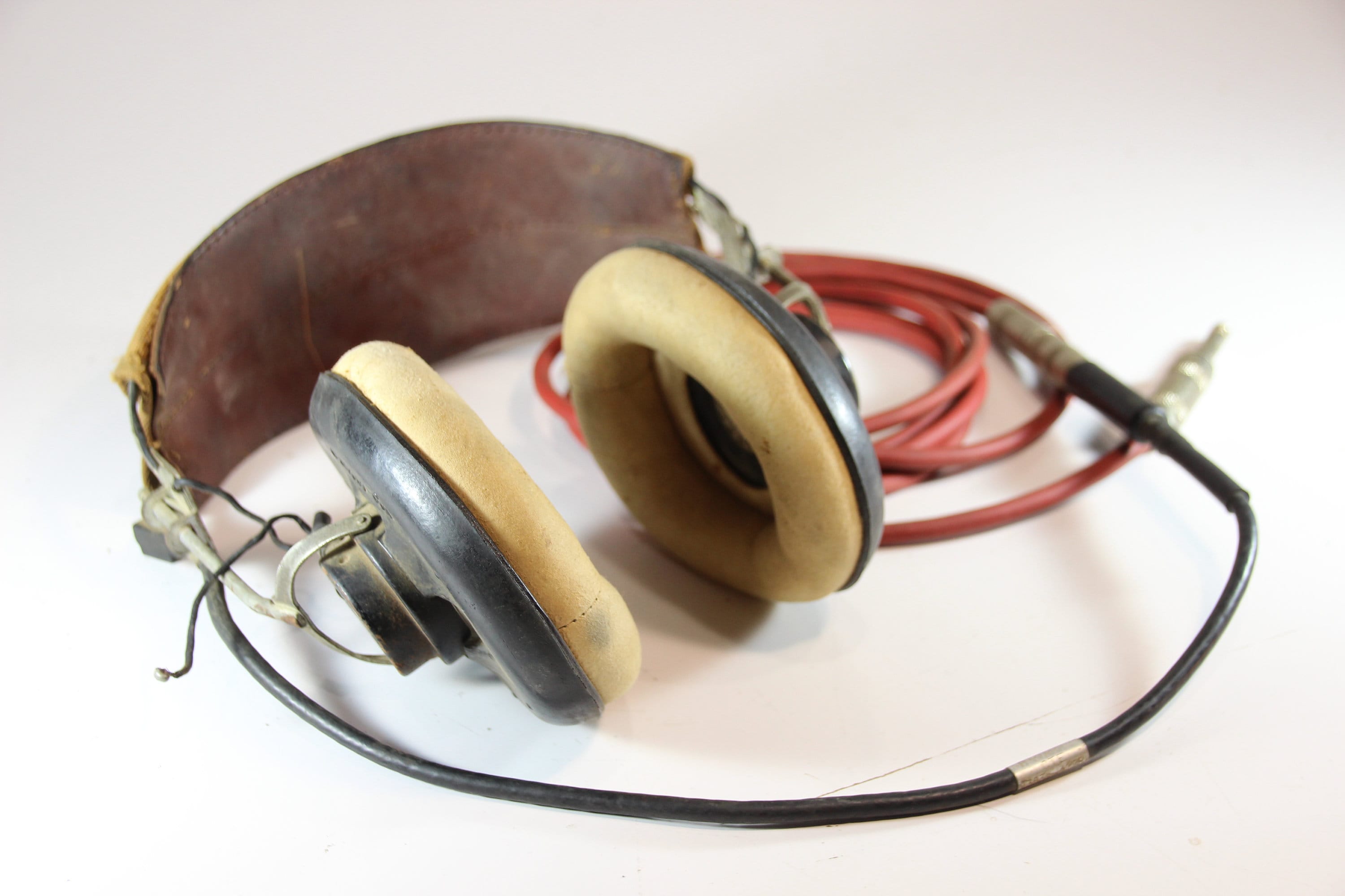 Vintage 1950's US Military Headphones Korea Vintage Etsy