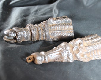 2, Antique, Victorian, Curtain Counterweights, Curtains Drapery, Curtain, Plant Holder, Wall Hanger, Pulley, Counterweights