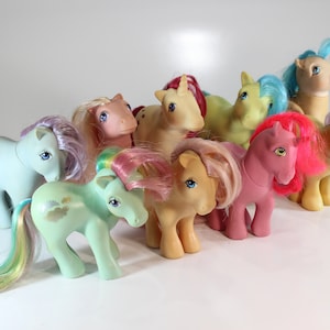 7, G1, My Little Pony, MLP, 1980&#39;s, Toys, Kid&#39;s Toy, Horse, Horse Lover, Famous, Doll, Pony, Plastic Pony