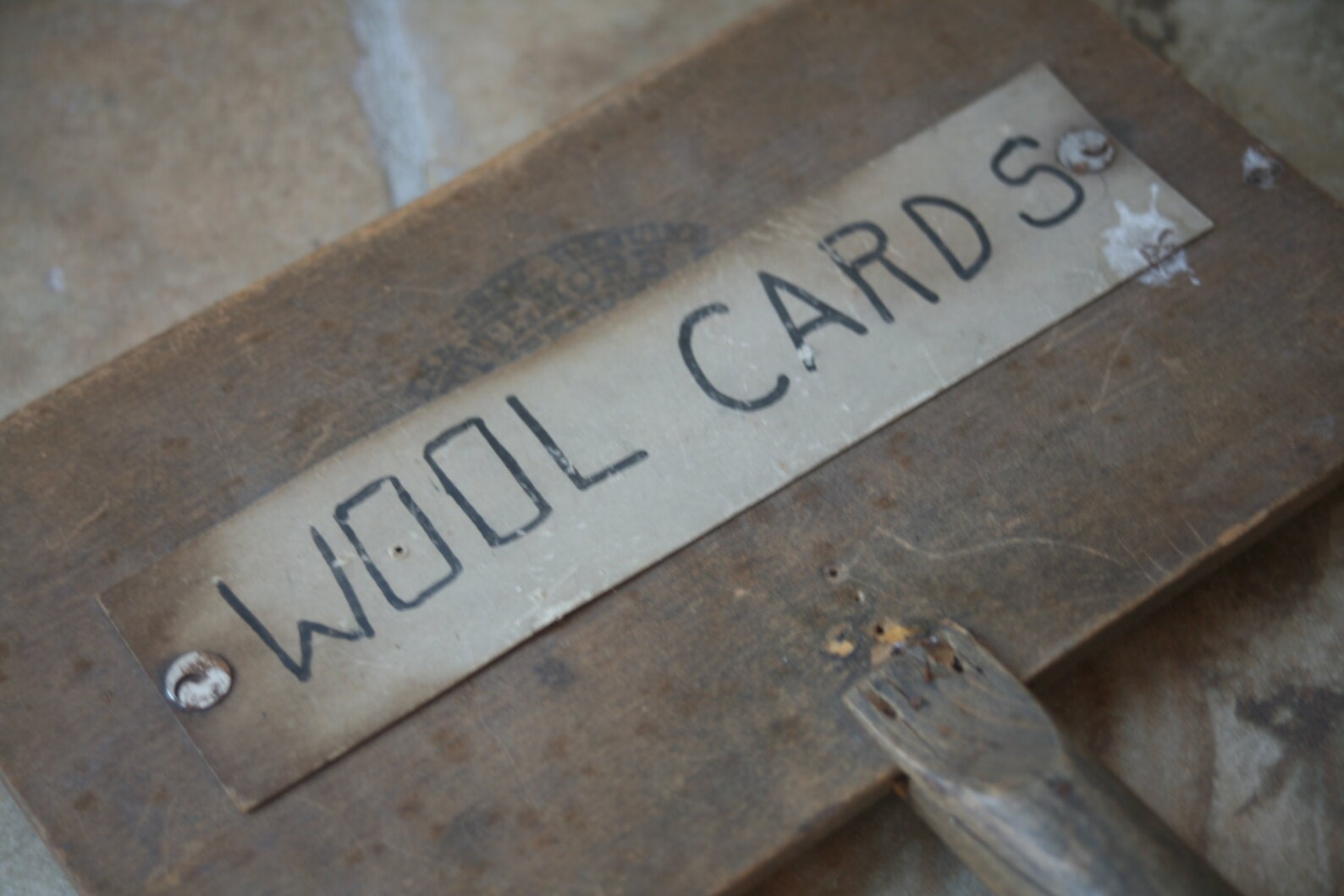 SALE One Wool Card Home Decor Wool Home Wool Brush Etsy