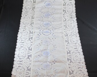 lace dress tops Off White Lace Tie Top main image 0