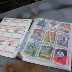 Marvel, Comic Book Cards, Super Hero Cards, Early 1990's, Good Condition