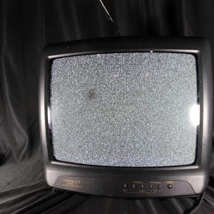 Set Design, TV, Television Screen, Working, TV, Electronics, 1990s, Vintage Electronics, Television, Crosley, Super V