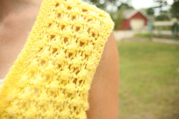 FALL SALE  - Vintage Yellow, Knit Pants, Sweater … - image 3