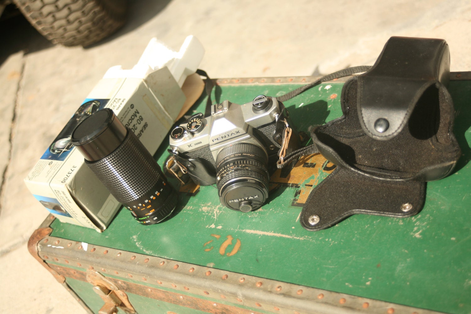 Appareil Photo Vintage Sears KS SUPER 2 35mm – Avec Objectif, Flash Et Trépied