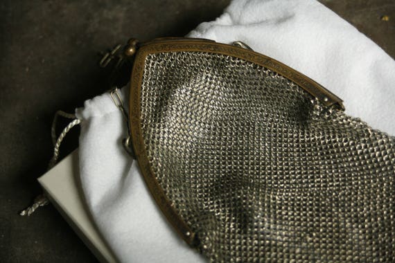 Vintage Metal 1920s Purse, Flapper Purse, Vintage… - image 2