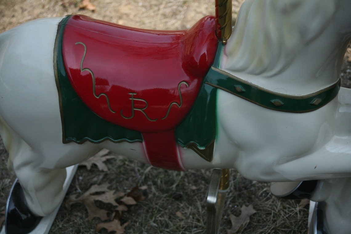 SALE Vintage Carousel Horse Horse Plastic Horse Horse Etsy