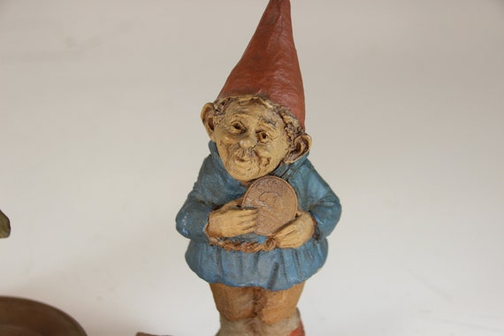 Set of 4, Tom Clark Creations, Gnome, Collectible, 1980s, Figurine
