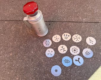 Vintage Cooky-Pastry, Press Set, Cookie Press, Spritz Cookies, Holiday Baking, Christmas Cookies, Sugar Cookies