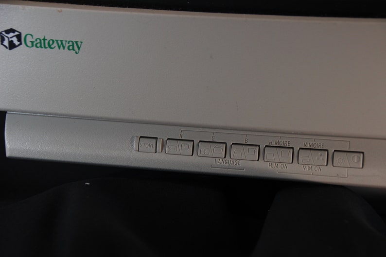 Vintage Gateway 1998 Computer Monitor VX900 Vintage Gaming Etsy